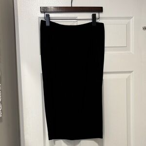 CAbi Classic Black Pencil Skirt